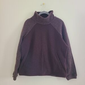 Prana Brown Pullover Sweater, Size S